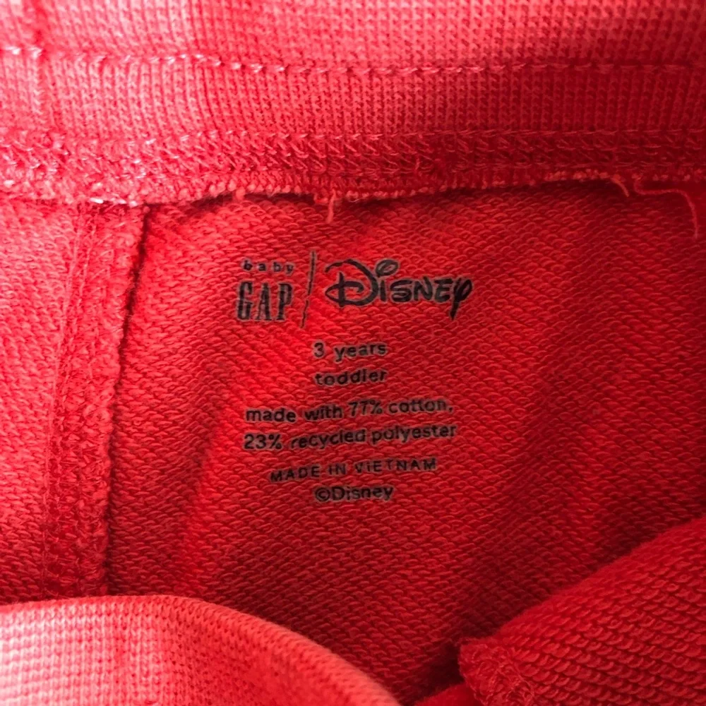 GAP Toddler Vibrant Red Micky Mouse Disney Shorts Size 3T